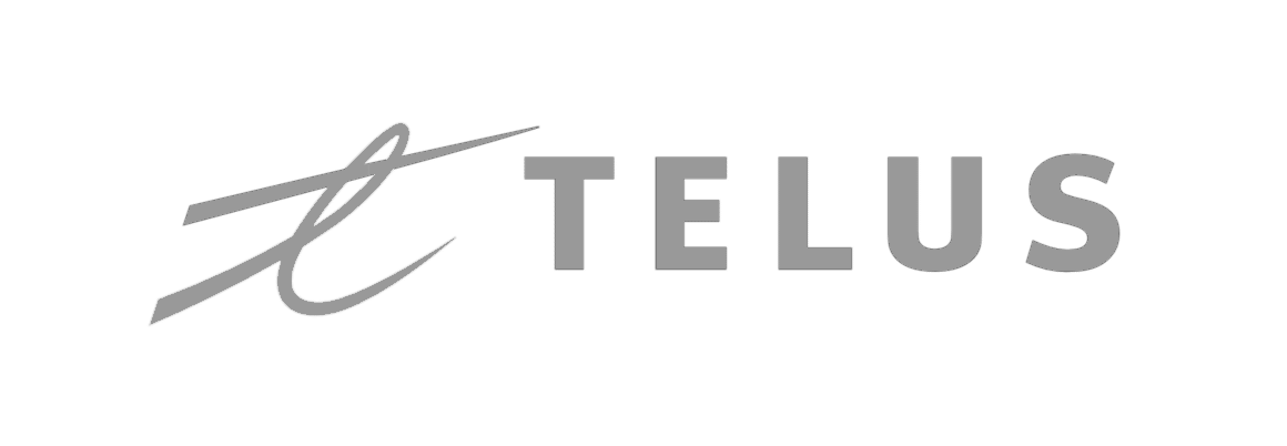 TELUS logo → TELUS client logo - healthcare and telecom